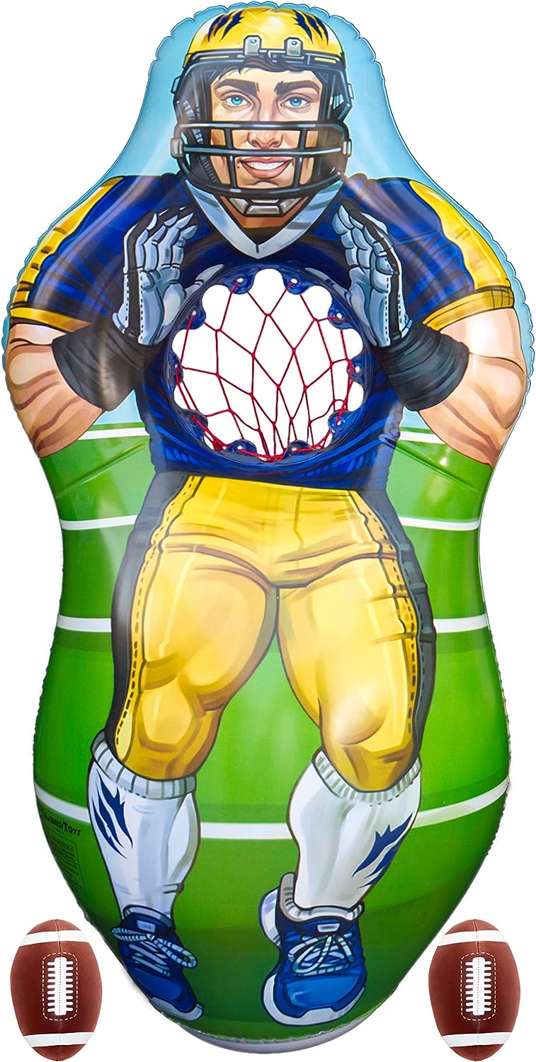 ImpiriLux Inflatable 5 Foot Tall Double Sided Football Receiver and Baseball Catcher Target Trainer Set Review